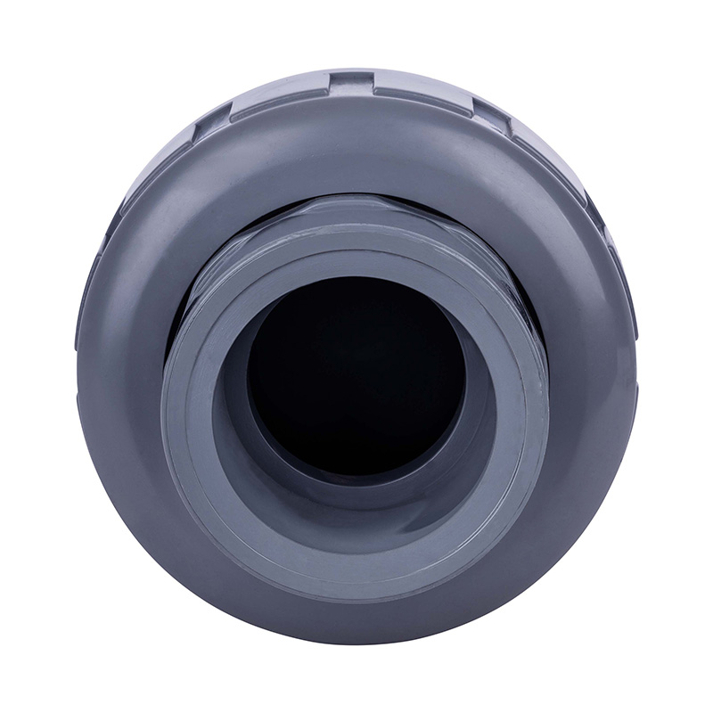 Katup Periksa Soket Serikat Tunggal PVC-C H61F-10V Standar DN15-100 GB