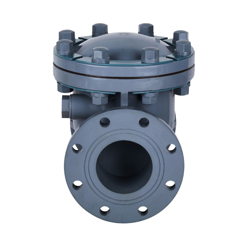 Katup Periksa Tipe Ayun PVC-C H44F-10V DN15-300 1/2'-12' Standar ANSI