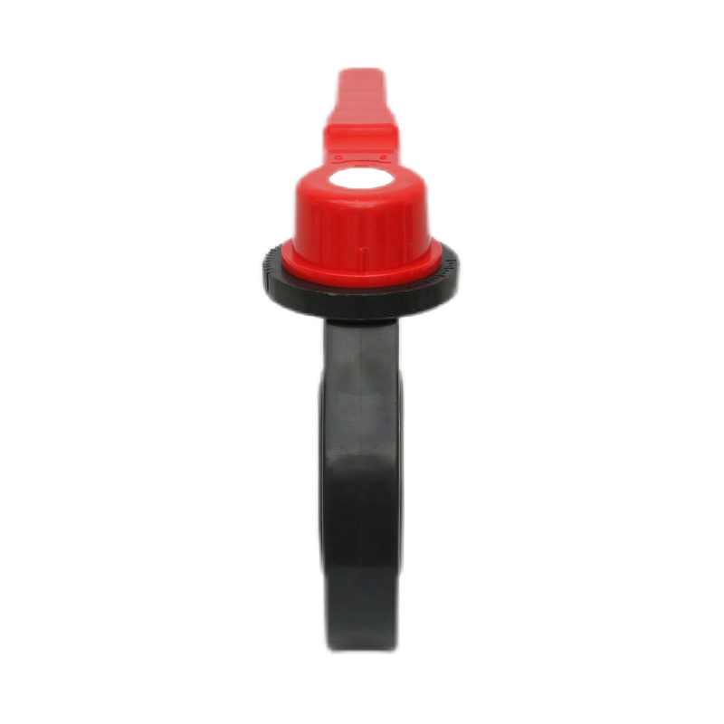 FRPP D71X-10S Katup Kupu-Kupu Tipe Roda Tangan DN40-200 1-1/2'-8' Standar ANSI