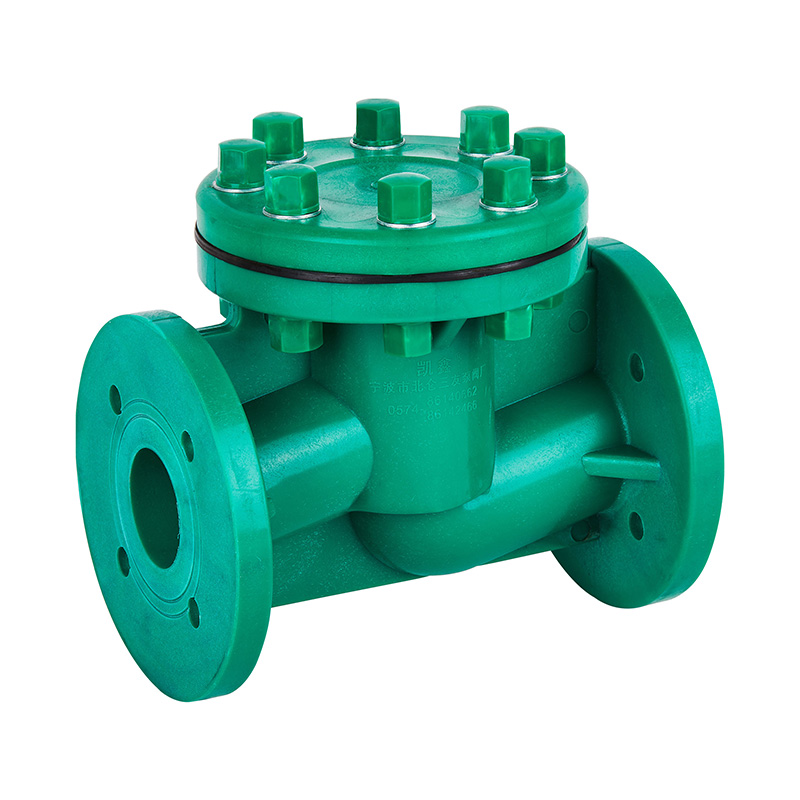 Katup Periksa Tipe Hidup FRPP H41F-10S Standar DN40-80 GB