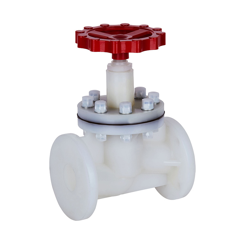 PVDF J41F-10F Flange Type Globe Valve DN15-150 GB Standar