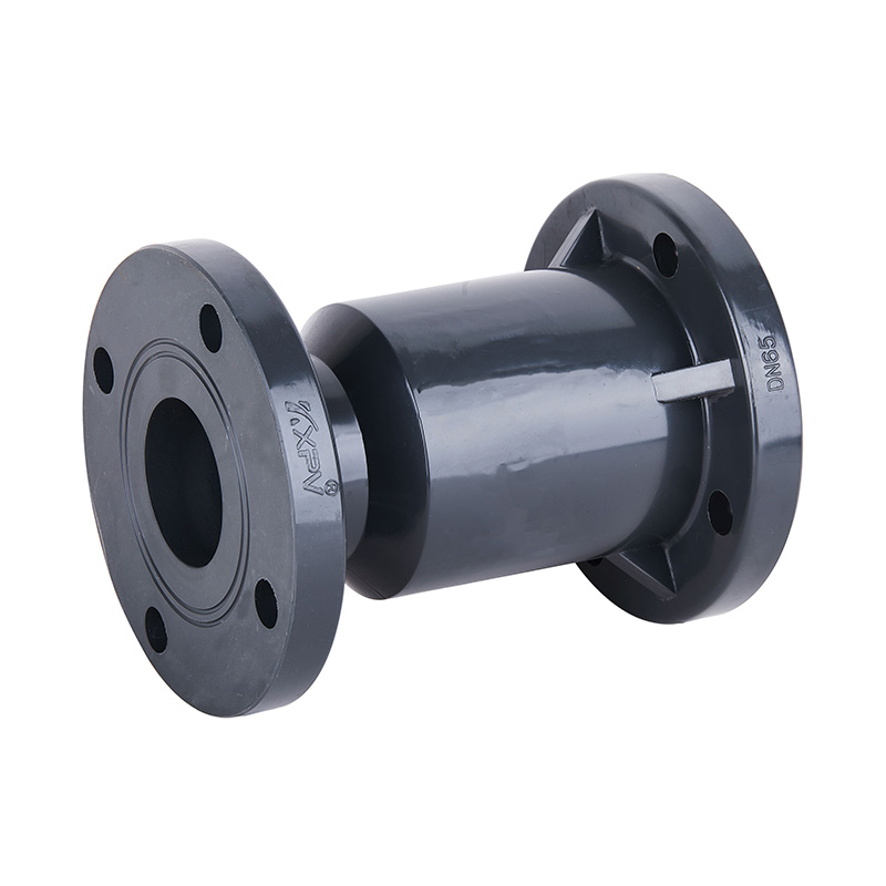 Katup Periksa Vertikal PVC-U H41F-10U Standar DN15-300 GB