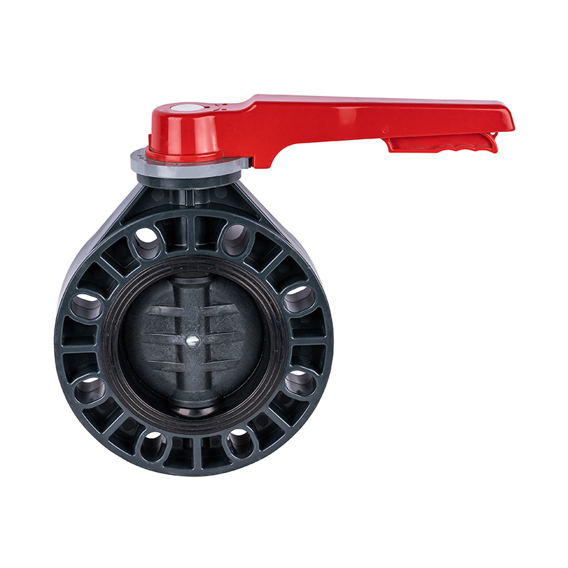 PVC-U D71X-10U Menangani Butterfly Valve DN15-200 GB Standar
