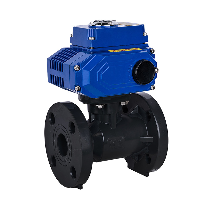 FRPP D941F-10S Katup Bola Flange Listrik DN20-300 20A-300A Standar JIS