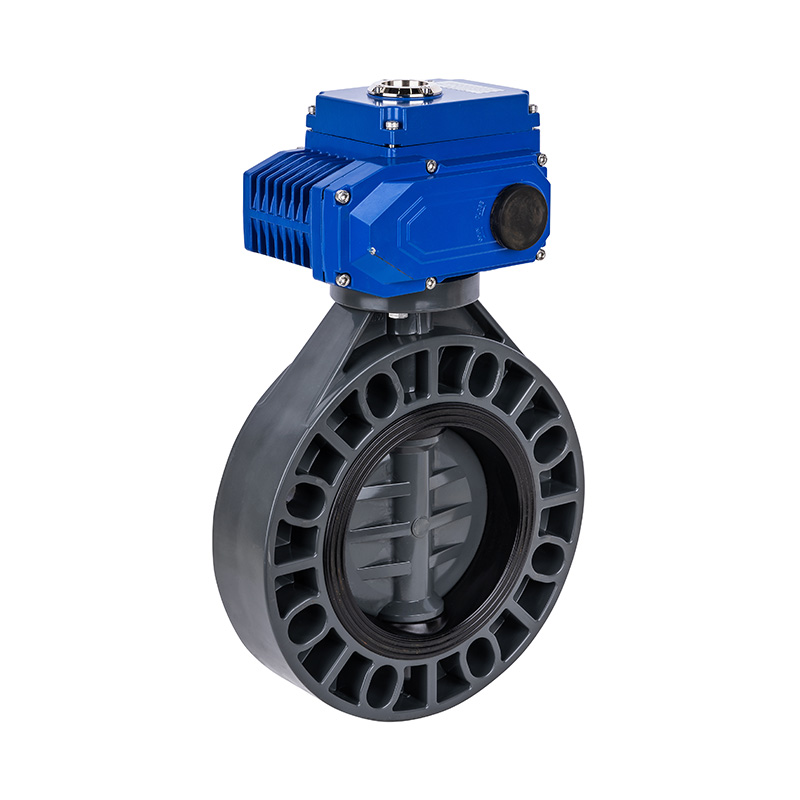 FRPP D971X-10S Katup Kupu-kupu Listrik DN32-1000 1-1/4'-30' Standar ANSI