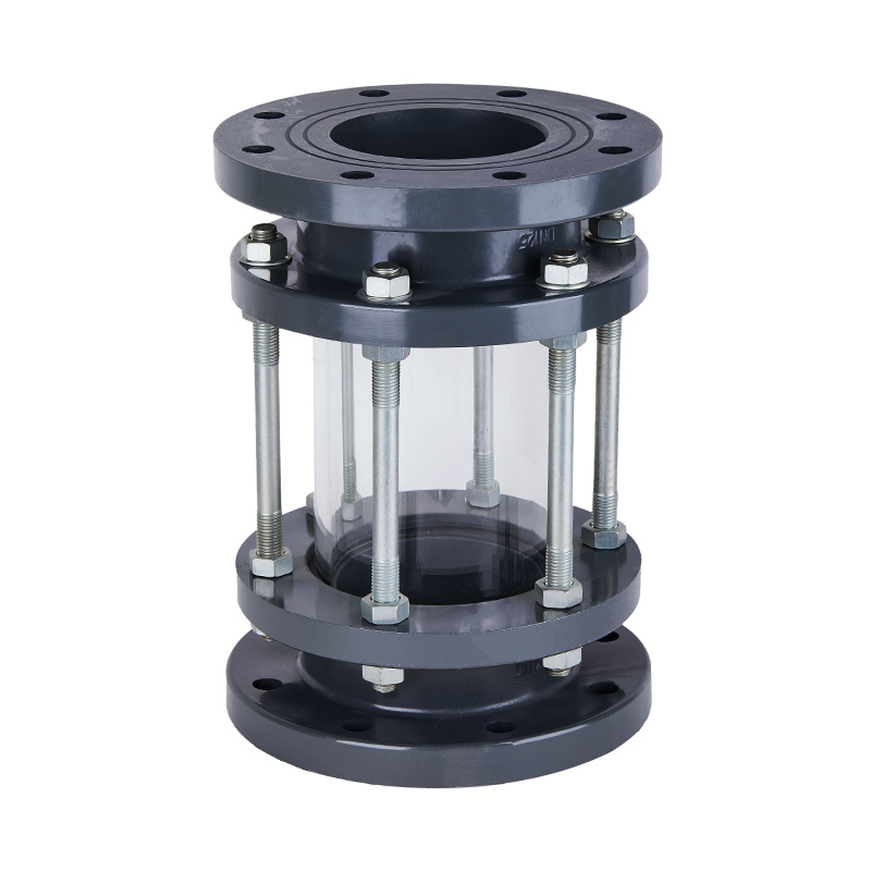 Kaca Penglihatan PVC-U DN25-200 1'-8' Standar ANSI