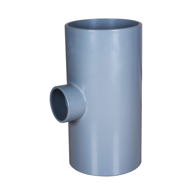 Tee Pereduksi PVC-C DN15*20-600*500 1/2*3/4'-24*20' Standar ANSI