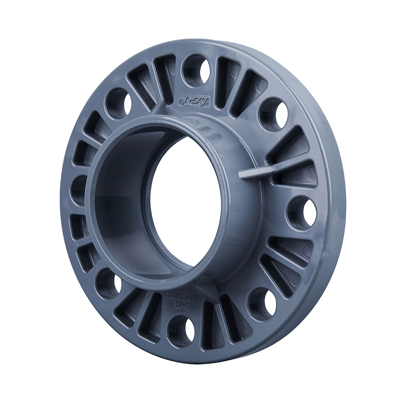 Flange Soket PVC-C Tipe C DN250、350-500 250A、350-500A Standar JIS